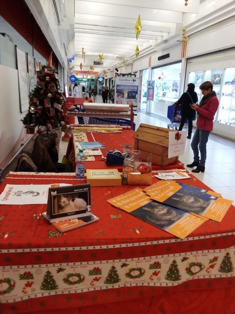 Pacchetti regalo al Carrefour di Burolo